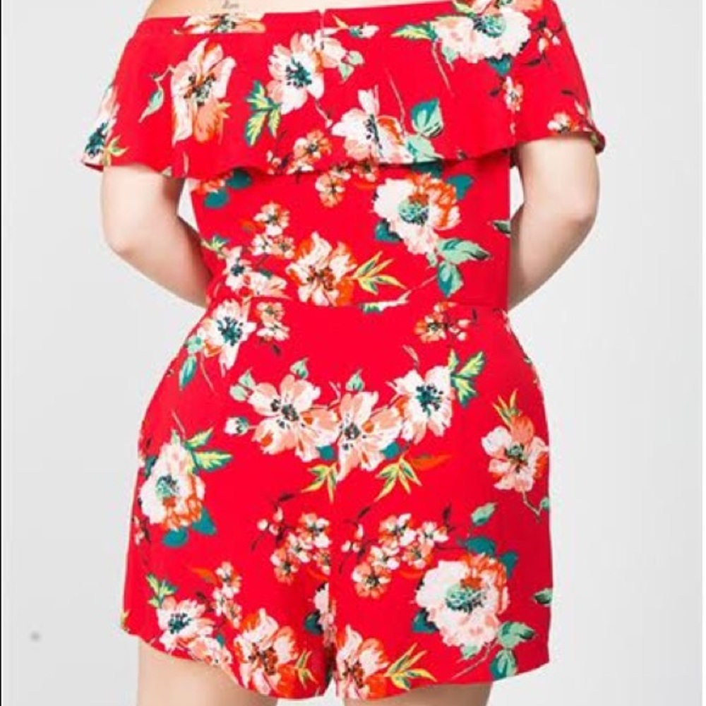 HP Plus Size Romper - Picture 4 of 8